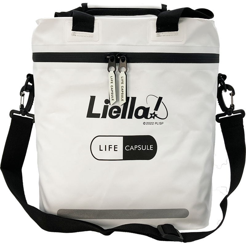 オリジナルロゴ入り完全防水リュック